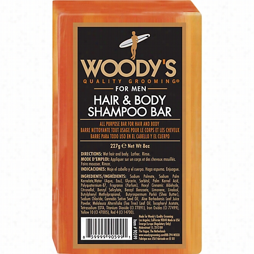 Woody's Hair & Body Shampoo Bar