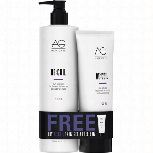 Ag Hair Recoil Curl Activator Duo