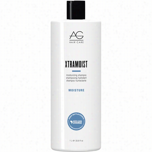 Ag Hair Xtramoisg Moisturizing Shampoo - Liter