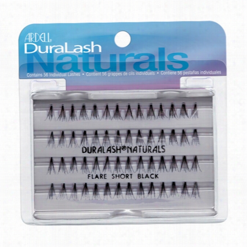 Ardell Duralash Natural Individual Eyelashes Flare Compendious Black