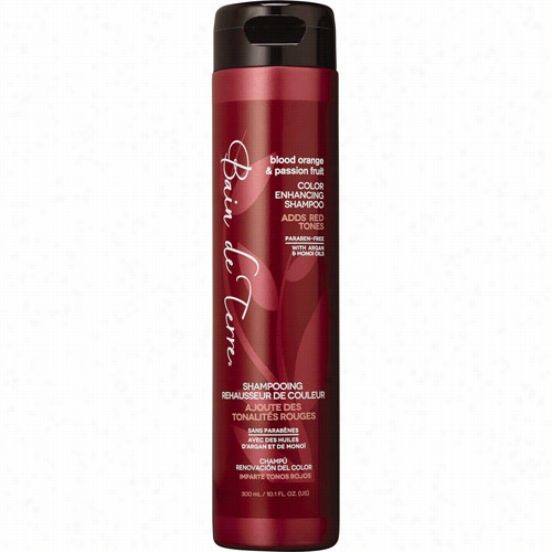 Bain De Terre Blood Orange & Passion Fruit Color Enhancing Shampoo