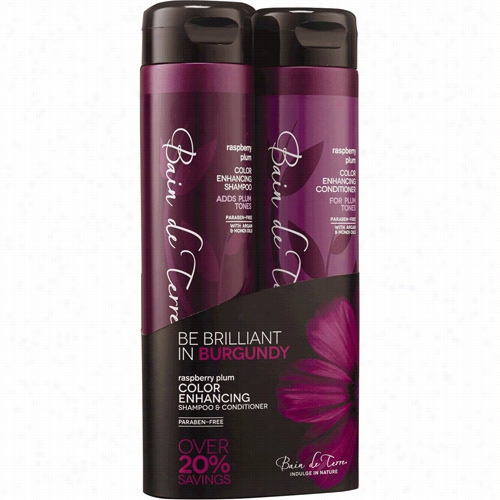 Bain De Terre Rasppberry Plum Colo Enhancing Duo