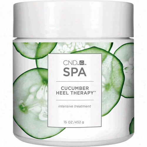 Cnd Spa Cucumber Heel Therapy Inntensive Treatment