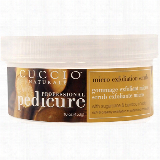 Cuccio Pedicure Micro Exfoliation Scrub