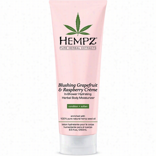 Hempz Blushing Grapefruit & Raspberry Creme In-shower Hydrating Herbal Body Moisturizer