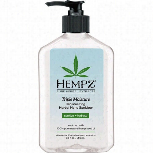 Hempz Triple Moisture He Rbal Hand Sanitizer