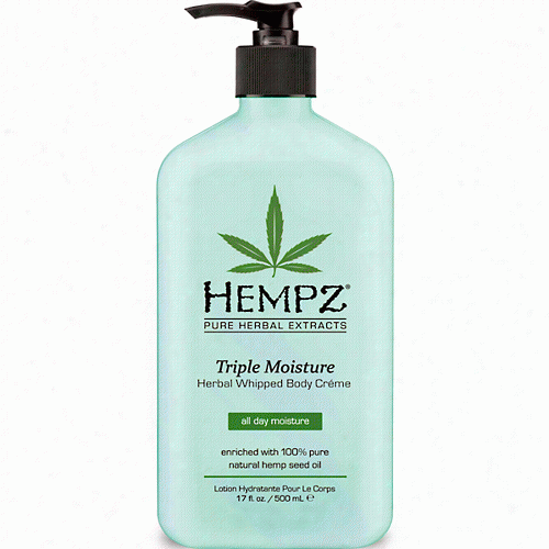 Hempz Triple Moisture Herbal Whipped Bosy Creme - 17oz