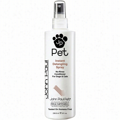 John Paul Pet Instant Detangling Spray