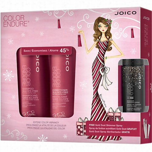 Joico Colo Rendure Holiday Duo Wwith Gold Dust Shimmers Prya