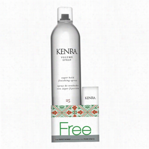 Kenra Professional Voluem Spray 25 55% With Perfect Blowout 5