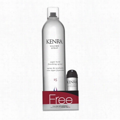 Kenra Professional Volume Spray 25 With Fast Dry Hairspray 8