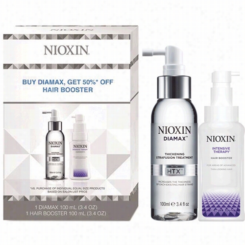 Nioxin Intensive Therapy Diamax And Hair Booster  Duo