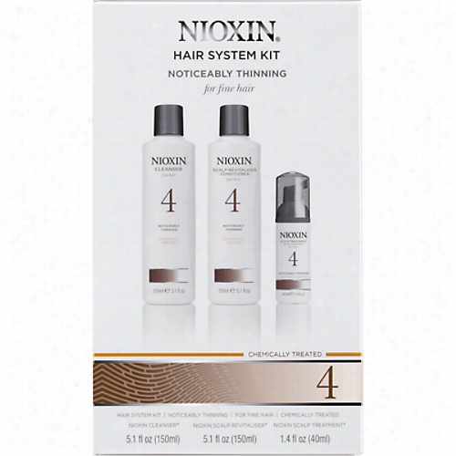 Nioxin Scalp And Hair Care System 4   Trial Kit