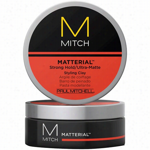 Paul Mitchell Mitch Matyerial Strong Hhold/ultra-matte Styling Clay