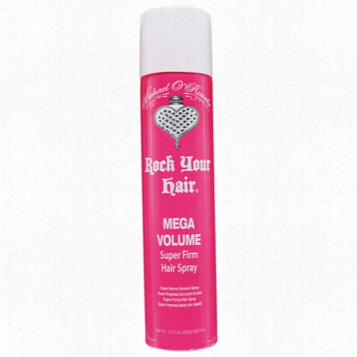 Rock Your Hair Mega Volume Super Fi Rm Hzir Spray