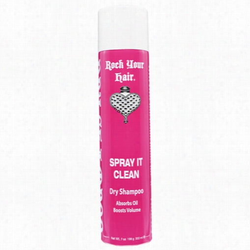 Rock Your Hair Spray  It Clean Dry Shampo