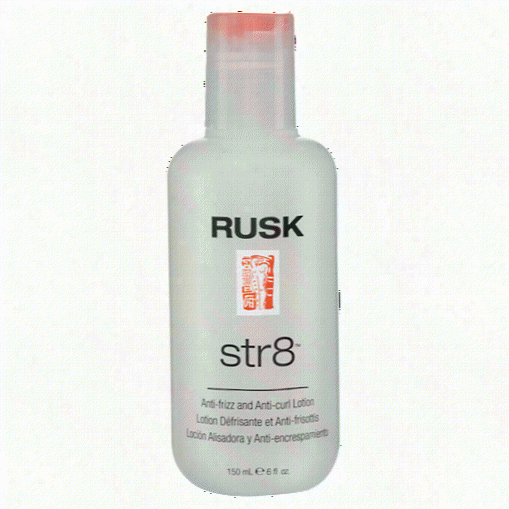 Rusk Designer Collection Str8 Anti-frizz And Ant-icurl Lotion