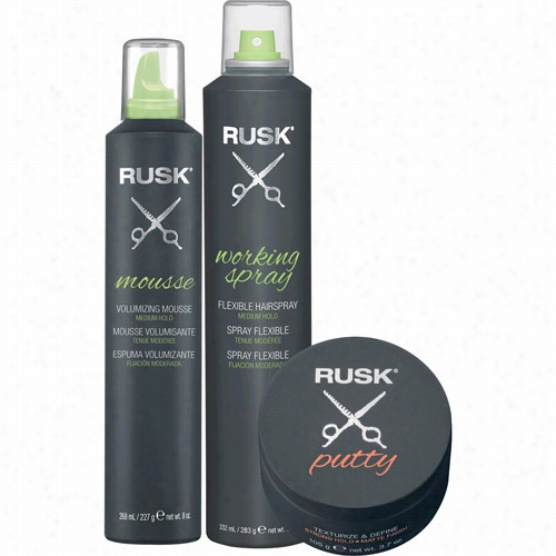 Rusk Styling Collcetion Volume Trio