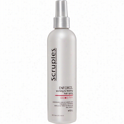 Scruples Pearl Classic Collection Enforce Working & Finishing Hair Spray-8.5 Oz