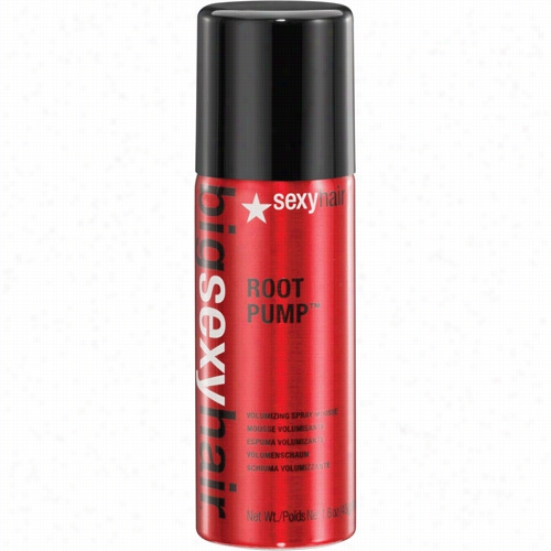 Sexy Hari Big Sexy Hair Root Pump Volumizing Spray Mousse - 1.6 Oz