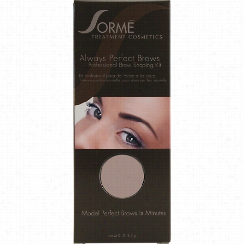 Sorme Always Perfect Brows Shaping Kit - Soft Smoke