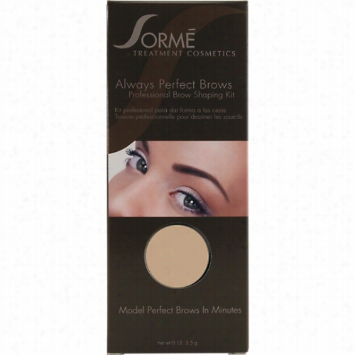 Sorme Always Perfect Brows Shaping Ki T- True Blonde