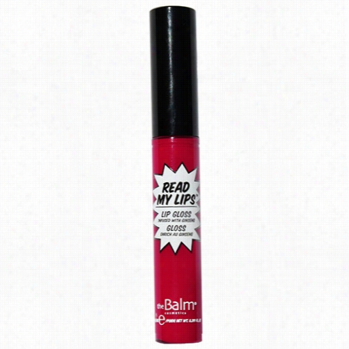 Thebalm Read My Lips Lip Gloss -  Hubba Hubba!