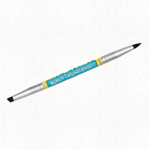 Thebalm Women Empowderment Double-ended Eyeb Row/eyeliner Brush