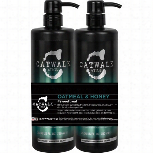 Tigi Catwalk  Oatmeal & Honey Shhampo O &  Conditioner Duo