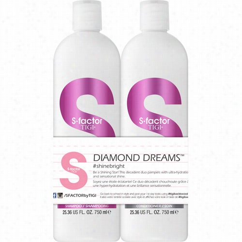 Tigi S Factor Diamonddreams Shampoo & Conditioner Duo