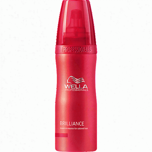 Wella Brilliance Levae-in Mousse For Colored Hair
