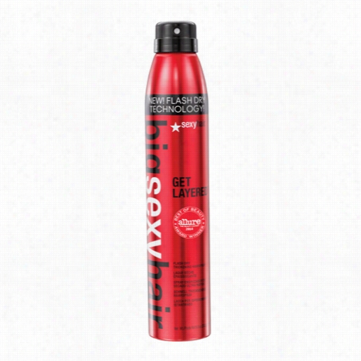 Sexy Hair Big Sexy Hair Gte Layered Flash Dry Thickening Hairspray