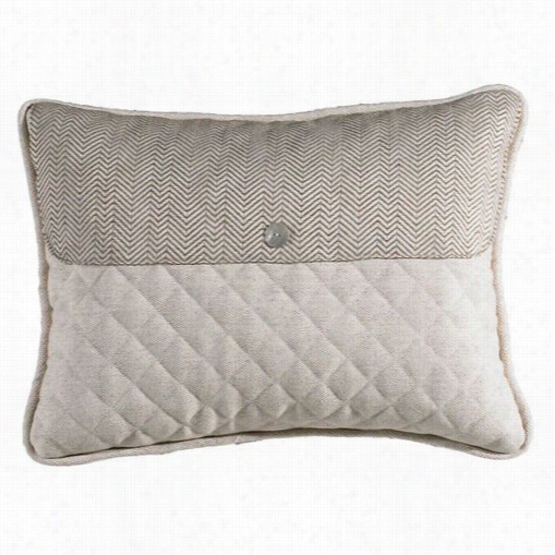 Hiend Accents Fb3900p3 Fairfield Quilted Linen Envelope Pillo In Natural