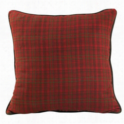 Hiend Accents Lg1845es Cascade Lodge Paid Eu Ro Sham In Red/brown