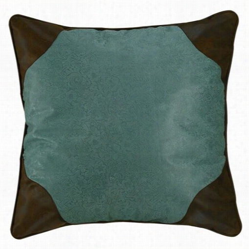 Hiend Accents Ws4600e2 Calhoun Turquose Euro Sham In Turquoise