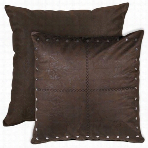 Hiend Accents Ws4078es Tucson Faux Leather Euro Shami N Taupe/black