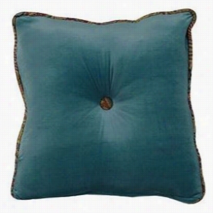 Hiend  Accents Ws4287p5 San Angelo 18&quto; X 18&" Pillow In Teal