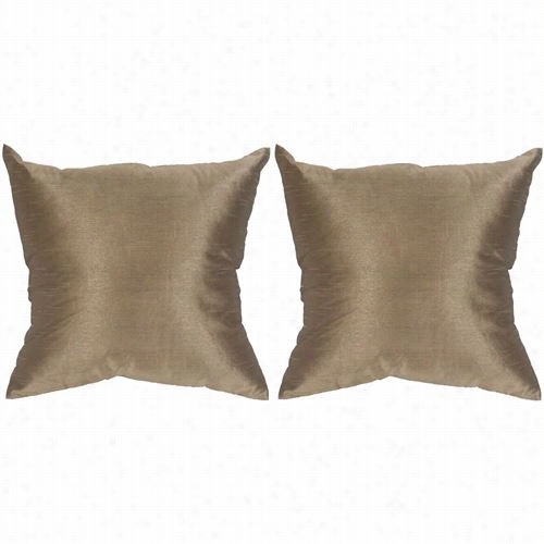 Safavieh De C451 Luster 20" Decorative Pillows - Set Of 2