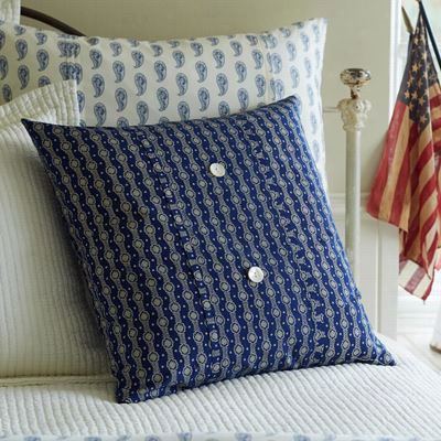 Tayor Linens 1021beckham-lt Beckha Mporc Hpillow In Indigo