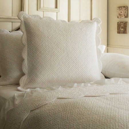 Taylor Linens 1031sophie-es Sophie Euro Sham In White