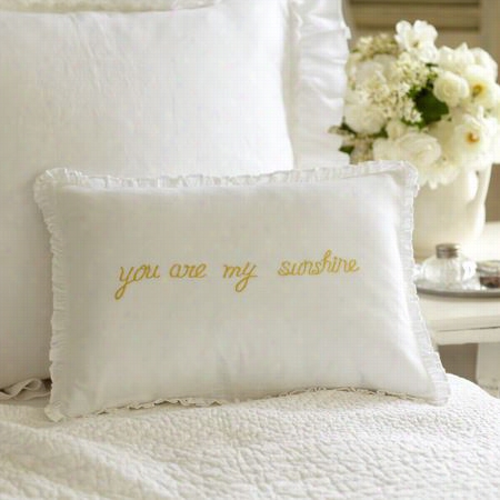 Taylor Linens 1063dsunshine-linen  You Are My Sunshine Boudoir Pillow