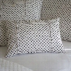 Taylor Linens 1063DOTTIE-BOU Dottie Boudoir Pillow in Black/Cream