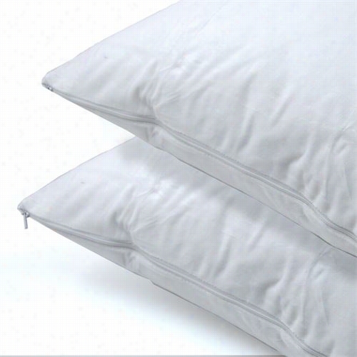 Dnaiadosn 93102d1 2 Pack Cotton Standard Pillow Protector