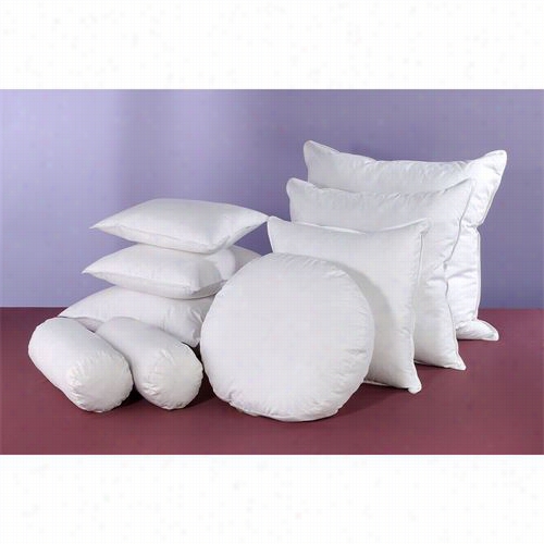 Downright  Deco-2626-med-95/ Decora Tor 26" X 26" 40oz 95/5 White Goose Down/feathers Pillow In White