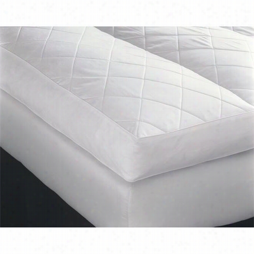 Downright Fb-cover-ck 1000% Cotton Cal King Feathe Rbed Cover In White