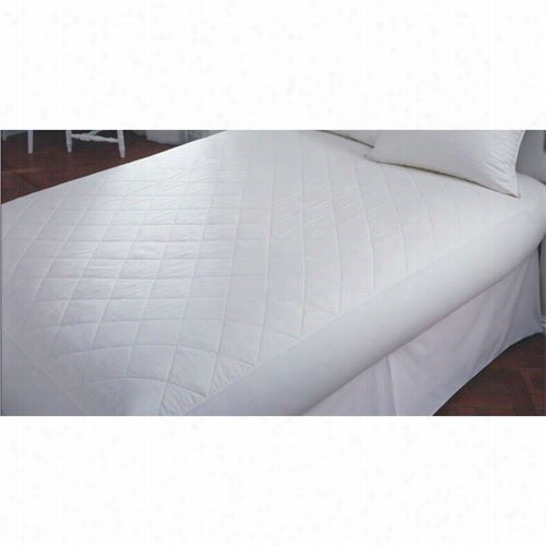 Downright Mp-4875-cot-14 48" X 75" X 14"d Cotton Matrresss Pad In White