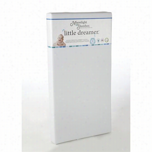 Moonligght Slumber Ldmr100 Little Dre Amer All Foam Crjb Mattress - Dual Firmness In Of A ~ Color