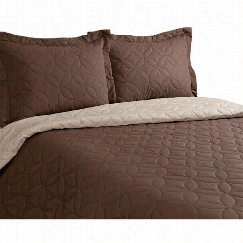 Pegasus Home Ashions 4500gp Gramercy Park Pinsonic King Quilt Plu Sham Set