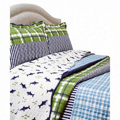 Pegasus Home Fashions 450royc-rk Vintage Royce King Quilt/sham Set