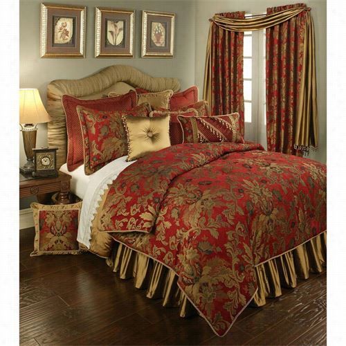 Austin Hon Ver320441-ck Classics Verona Reed 4-piece Cal King Bedding